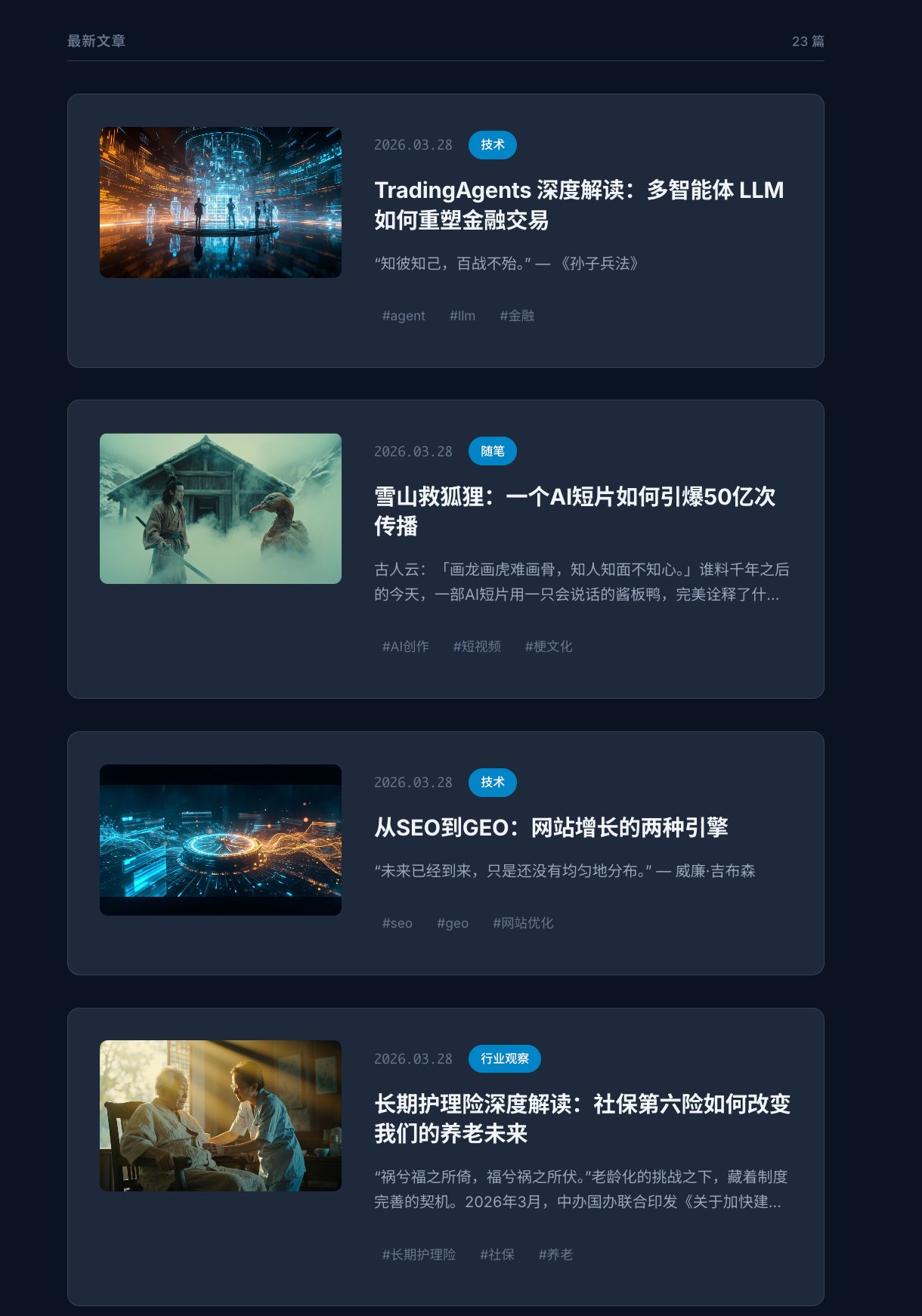 一天四篇博客